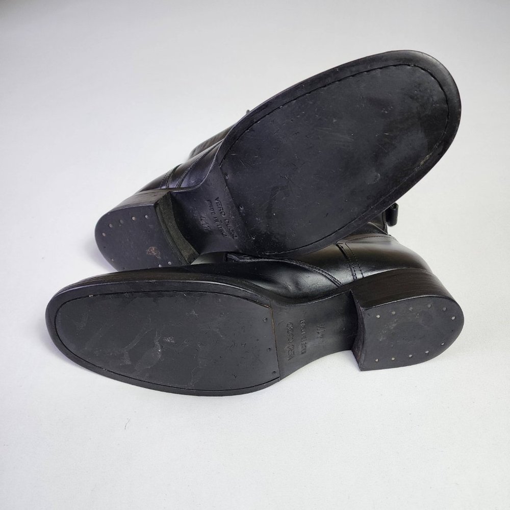 Buttero B1101 Black Leather Ankle Boots Made in Italy 41.5 - Picture 14 of 15